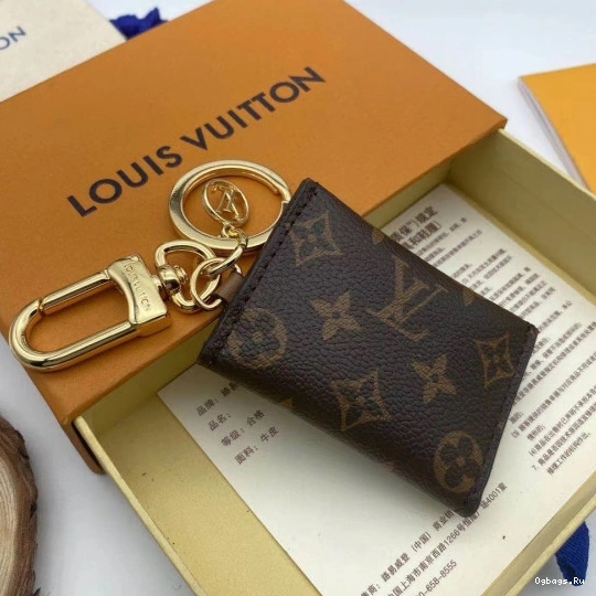 AND KIRIGAMI POUCH HOLDER VUITTON KEY LOUIS BAG CHARM 0329